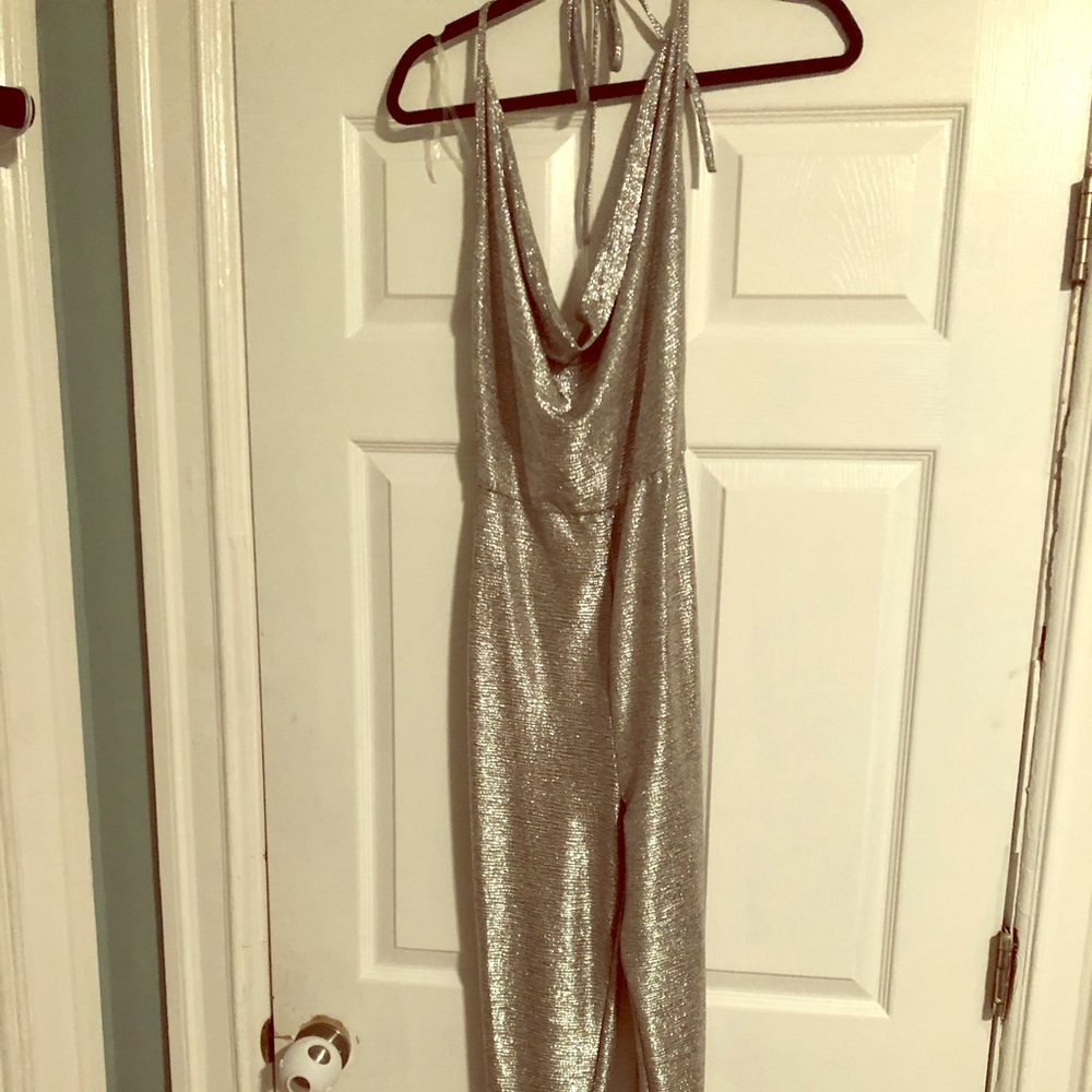 Silver jumpsuit